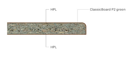 Unutarnja prozorska klupica FBK